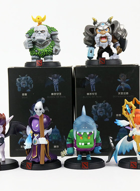 DOTA2手办刀塔2周边潮汐女王拉比克天怒法师宙斯至宝饰品公仔摆件
