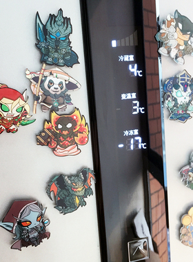 dota2手办刀塔2周边影魔SF卡尔蓝猫兽王PA肉山冰箱贴饰品创意挂件