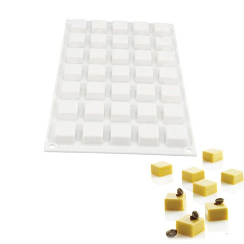 35连小号正方形糖果巧克力法式甜品慕斯蛋糕配件滴胶DIY烘培模具,厨房/烹饪用具,烘焙模具,淘宝优惠券,粉丝福利购,淘宝优惠卷