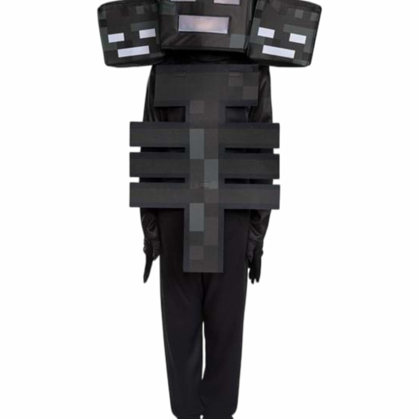 万圣节我的世界MC游戏角色凋零骷髅cos服儿童表演演出服