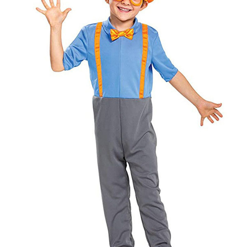 Blippi英语启蒙节目同款服装世界读书周派对儿童聚会cos服饰