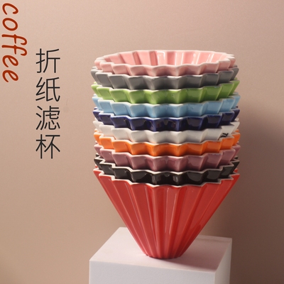 咖啡过滤器漏斗陶瓷过滤杯