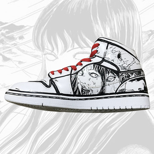 DIY画伊藤润二恐怖漫画川上富江