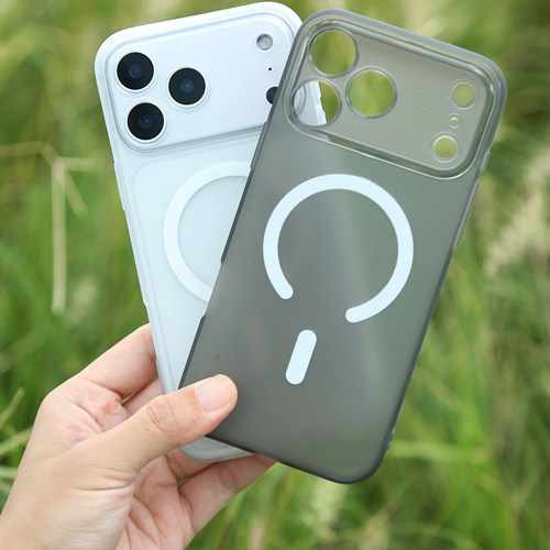 轻雾壳iPhone17ProMax轻薄磨砂iPhoneAir透白TPU防摔手机壳保护套