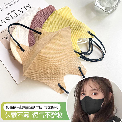 透气防晒3D立体口罩高颜值