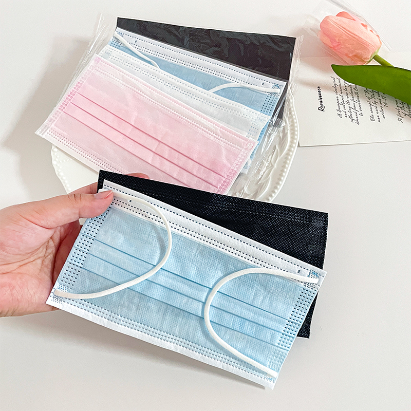 冬天一次性独立包装透气50只口罩