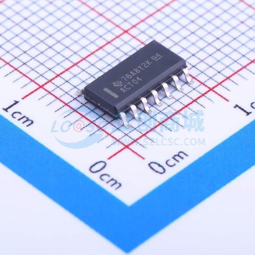 反相器 SN74ACT04DR SOIC-14 TI/德州 电子元器件配单原装正品