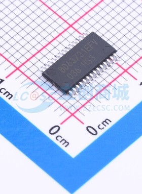 步进电机驱动芯片 BD63731EFV-E2 HTSSOP-28 ROHM(罗姆) 原装正品