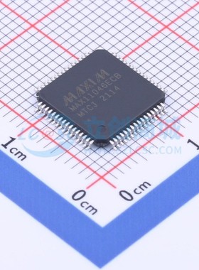 模数转换芯片ADC MAX11046ECB+ TQFP-64 MAXIM(美信) 电子元器件