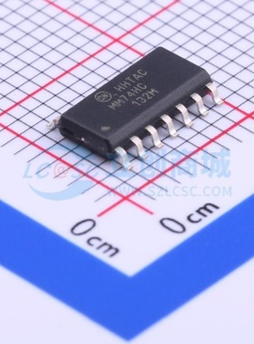 逻辑门 MM74HC132MX SOP-14 onsemi(安森美) 电子元器件配单
