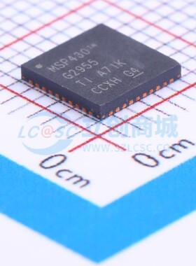 单片机(MCU/MPU) MSP430G2955IRHA40R QFN-40 TI/德州 电子元器件