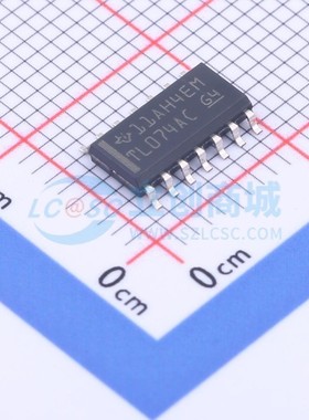 FET输入运放 TL074ACDR SOP-14 TI/德州 电子元器件配单原装正品