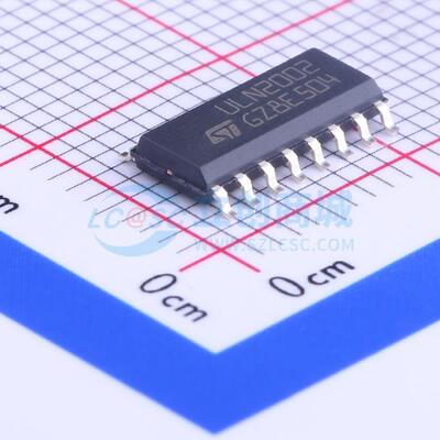 达林顿晶体管阵列 ULN2002D1013TR SOIC-16 ST(意法半导体) 原装