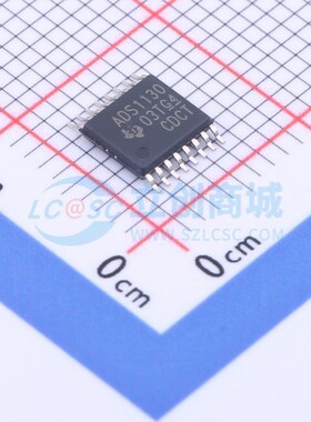 模数转换芯片 ADS1130IPWR TSSOP-16 TI/德州 电子元器件配单
