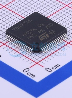 音频接口芯片 TDA7715 LQFP-64 ST(意法半导体) 电子元件原装正品