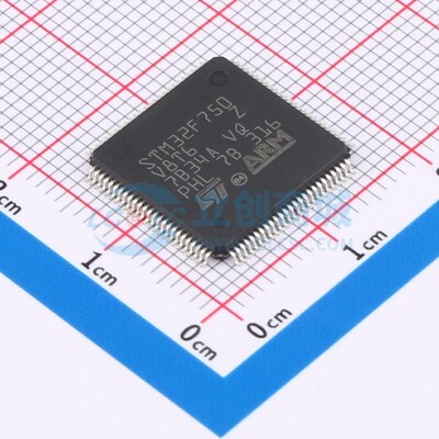 单片机(MCU/MPU/SOC) STM32F750V8T6 LQFP-100 ST(意法半导体)