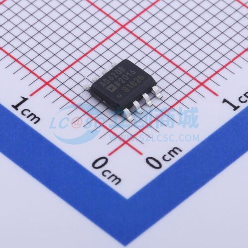 仪表放大器 AD620BRZ-RL SOIC-8 ADI/亚德诺 电子元件配单