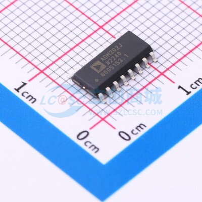 RS232芯片 ADM202JRNZ SOIC-16 ADI(亚德诺) 电子元器件