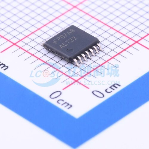 逻辑门 74ACT32MTCX TSSOP-14 onsemi(安森美) 电子元件原装正品