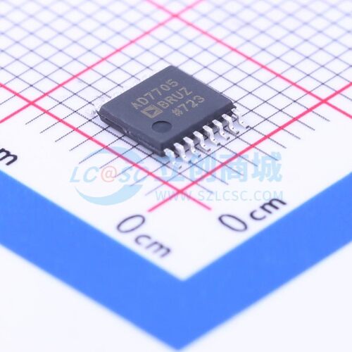 模数转换芯片 AD7705BRUZ-REEL TSSOP-16 ADI(亚德诺) 原装正品