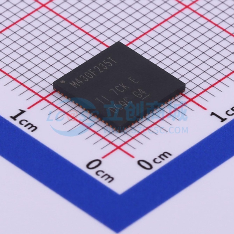 单片机(MCU/MPU/SOC) MSP430F235TRGCR QFN-64 TI/德州 原装正品