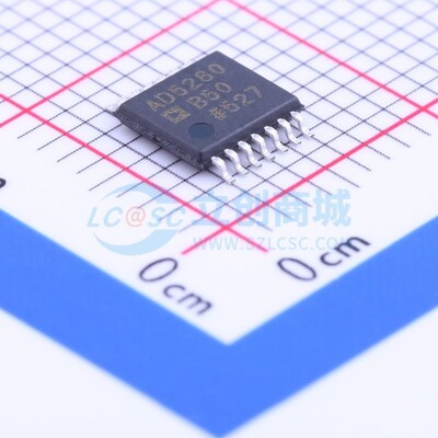 数字电位器 AD5280BRUZ50 TSSOP-14 ADI(亚德诺) 电子元器件配单