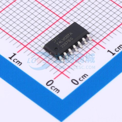 缓冲器/驱动器/收发器 74LVC07AS14-13 SO-14 DIODES(美台) 原装