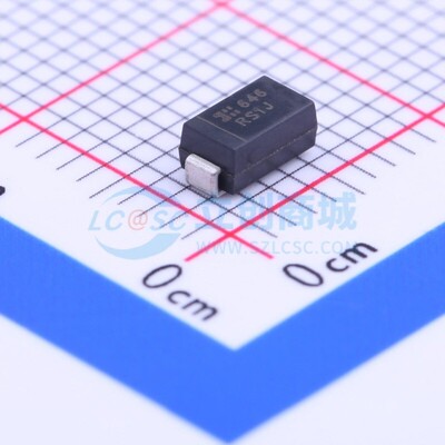 快恢复/超快恢复二极管 RS1J-13-F SMA(DO-214AC) DIODES(美台)