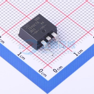 超势垒整流器(SBR) SBR1040CTB-13 TO-263 DIODES(美台)