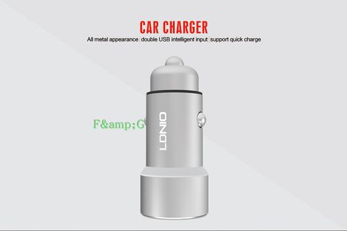 LDNIO车充 新品3.6A 双USB车充 C302车载充头 手机平板通用车载