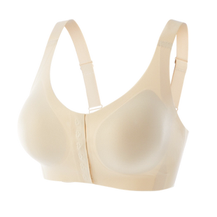 义乳文胸乳房切除乳腺术后专用硅胶胸垫胸罩草籽假胸前扣背心内衣
