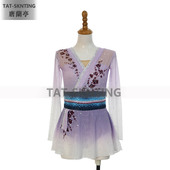 卓宝花样滑冰专业演出服考级服溜冰服舞蹈服考斯滕女款 裙A366