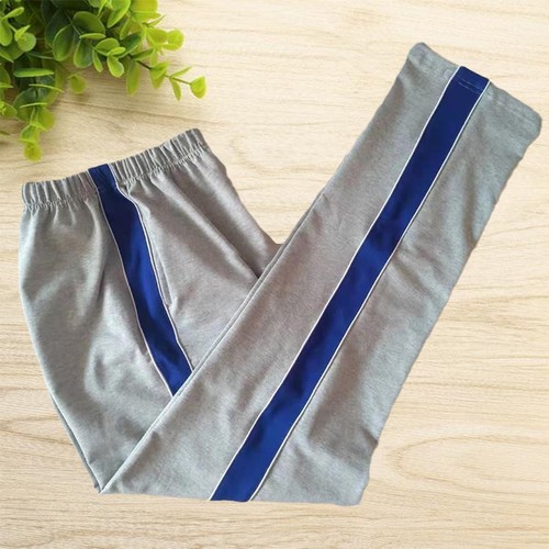 浅灰学生校服长裤子四季款可定做