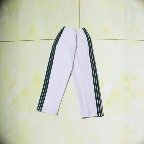 白色学生校服长裤子四季款可定做