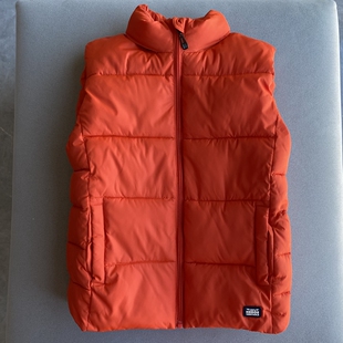 外贸单断码特惠秋冬装男童女童带帽立领厚实保暖外套儿童夹棉马甲