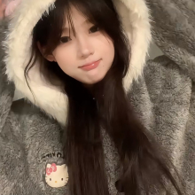 加厚版！2025新款连帽凯蒂猫珊瑚绒睡袍女冬加绒睡衣高级感家居服