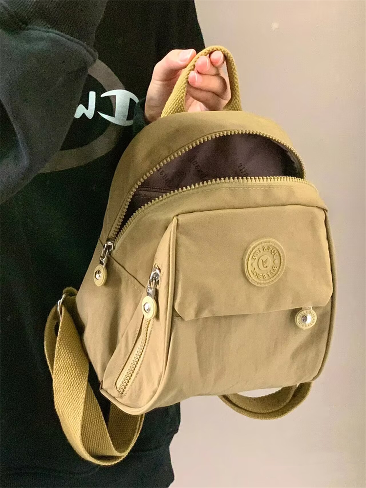 日系！尼龙牛津布包包双肩包女包2024新款百搭日系小背包休闲旅行,箱包皮具/热销女包/男包,通用款女包,淘宝优惠券,粉丝福利购,淘宝优惠卷