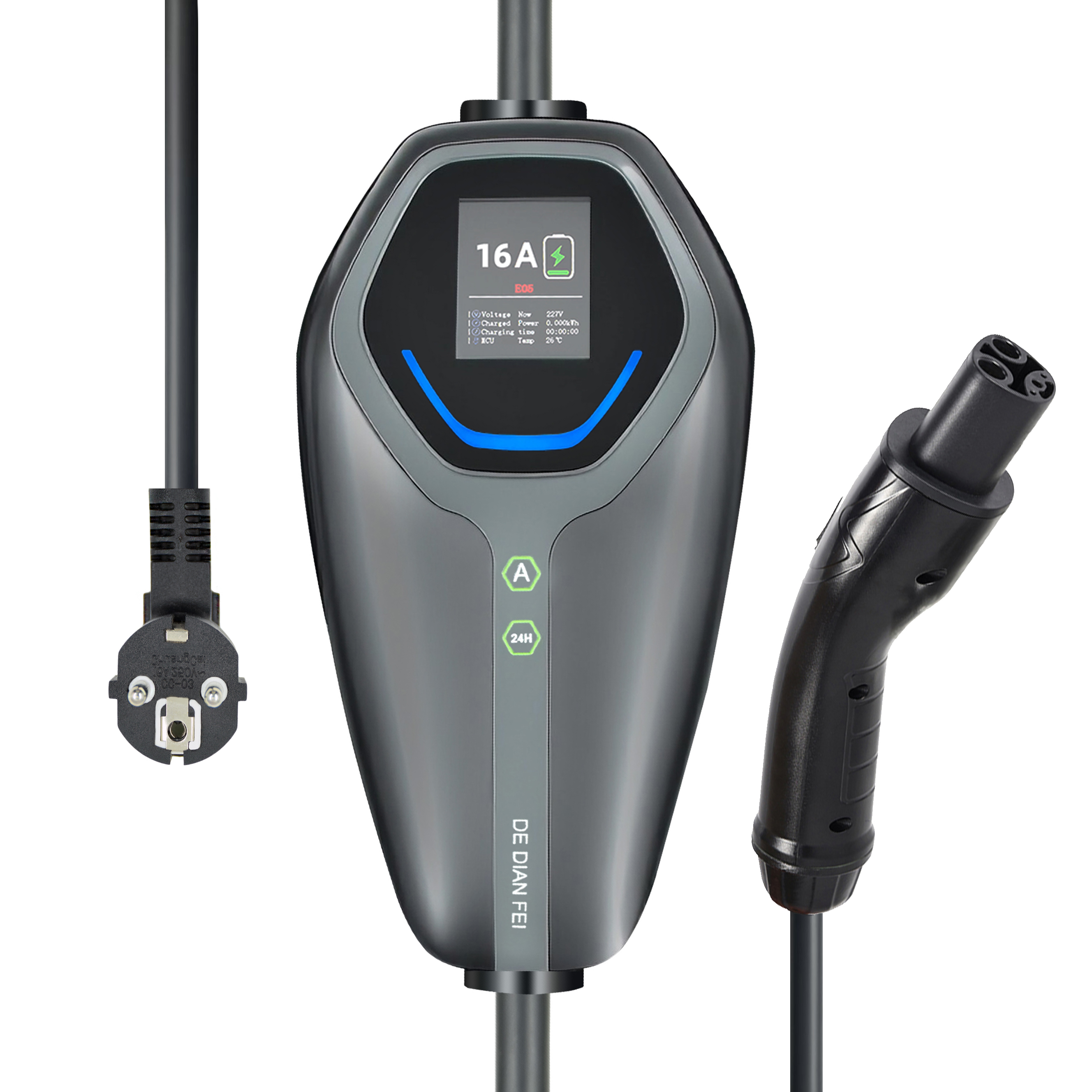 16A特斯拉快速充电器NACS充电器OEM适用于电动汽车家用电动汽车