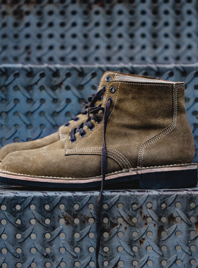 马登m43大逃亡靴工装靴男鞋美式高帮沙漠靴复古中帮休闲马丁靴子