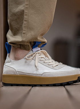 马登恒星鞋运动板鞋华夫鞋男士透气新款厚底薄款休闲阿甘鞋子