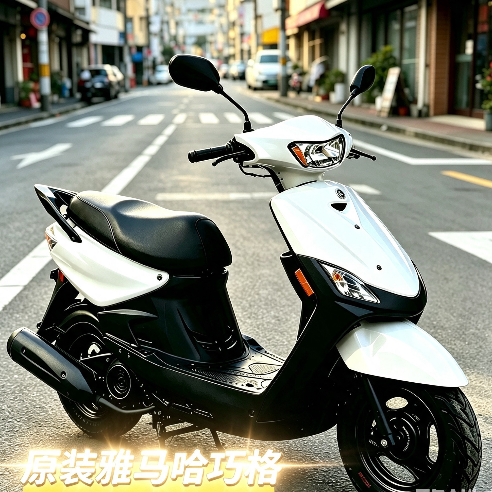原装雅马哈巧格100c踏板摩托车二手摩托踏板车代步燃油女装踏板车