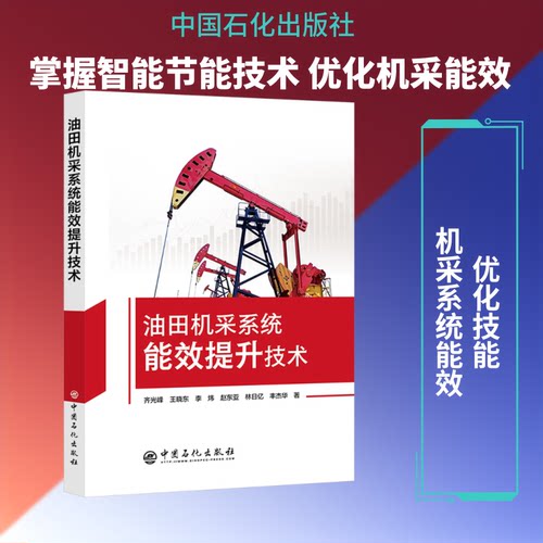 正版 油田机采系统能效提升技术 齐光峰,王晓东,李炜,赵东亚,林日亿,丰杰华著 9787511478573 中国石化出版社