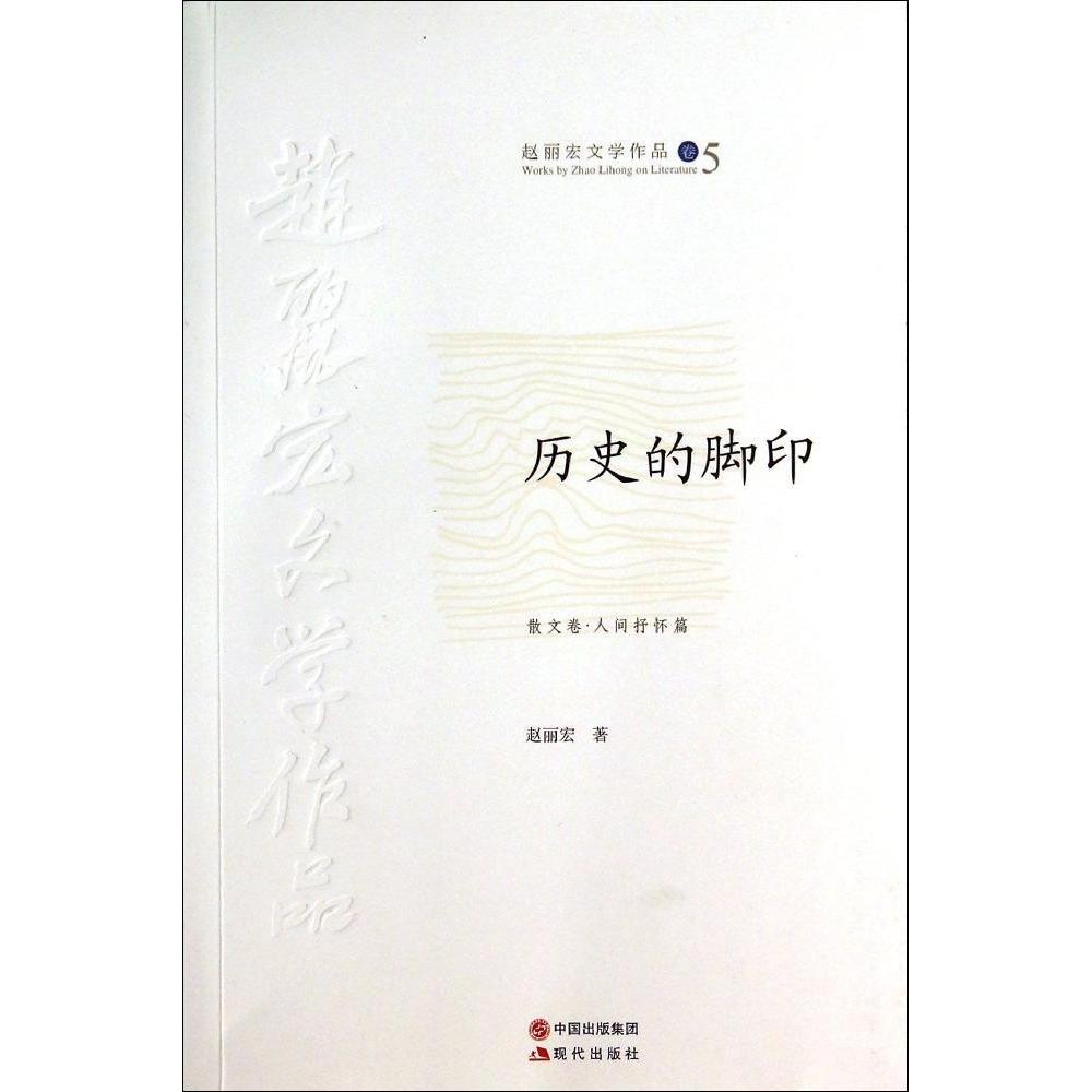 正版 历史的脚印-赵丽宏文学作品卷5-散文卷.人间抒怀篇 9787514324464 现代
