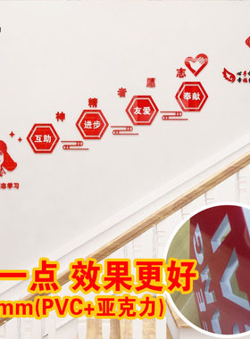 志愿者公益团体社区义工装饰贴画