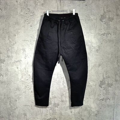 新款春秋长裤暗黑julius7bios立体剪裁弧形弯刀裤休闲裤男