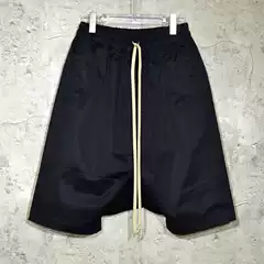 Men's Dark Drop-Crotch 5-Point Shorts RICK OWENS R.O Darkshdw