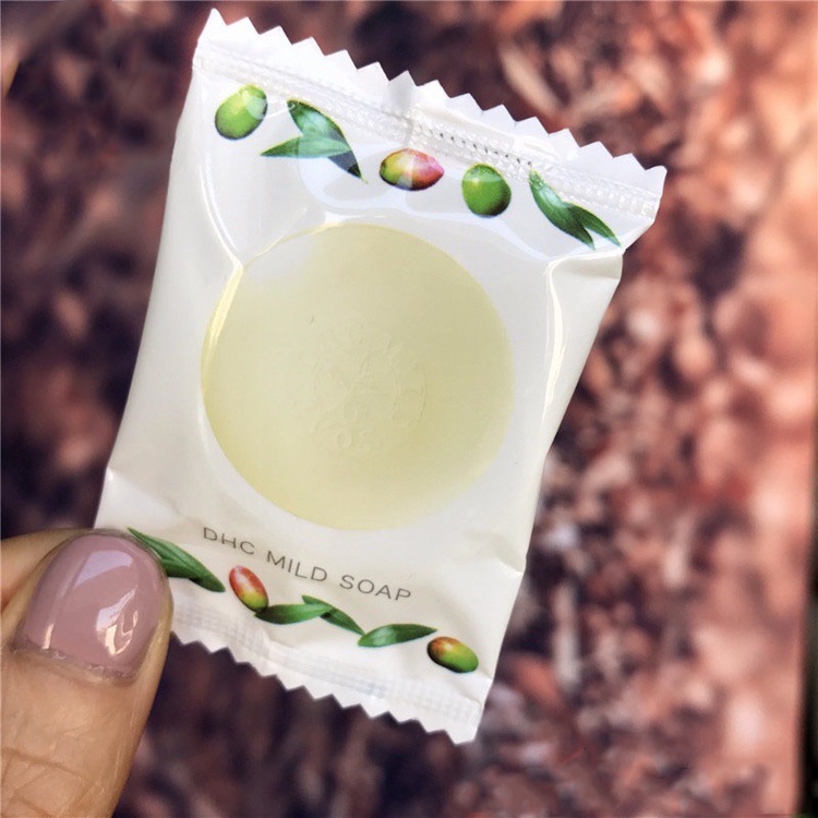 DHC 橄榄蜂蜜滋养皂5g*10=50g 清洁毛孔黑头天然手工皂