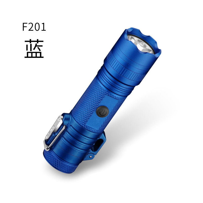 密封防水USB充电双电弧打火机多功能户外手电筒点烟器跨境