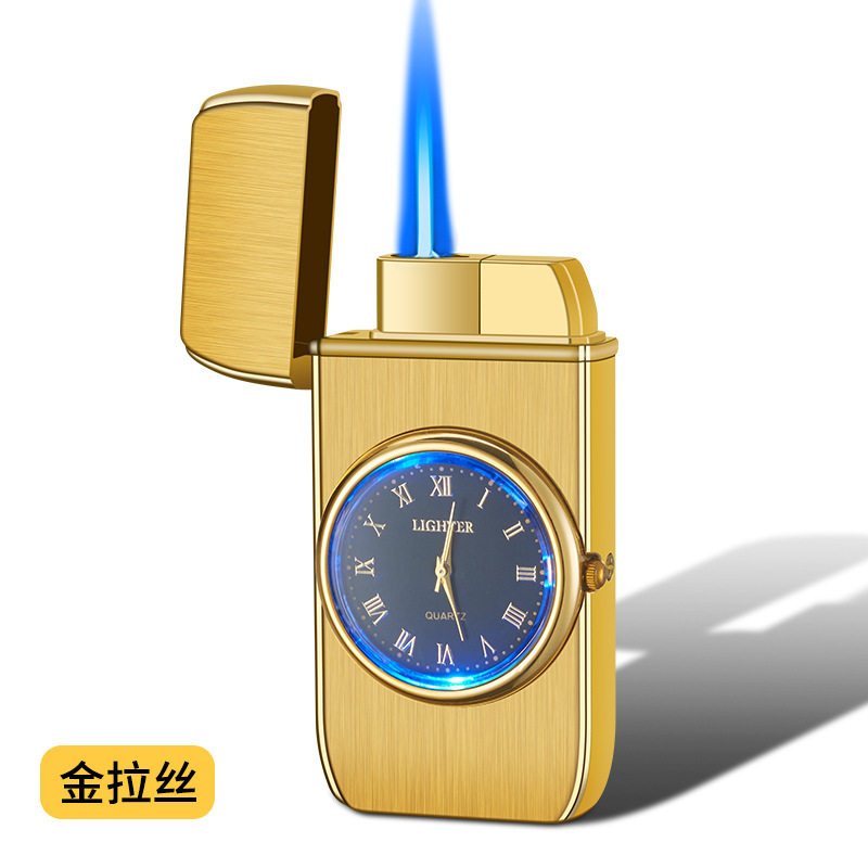 个性创意多功能电子手表点烟器合一体一机多用LED闪灯礼品打火机