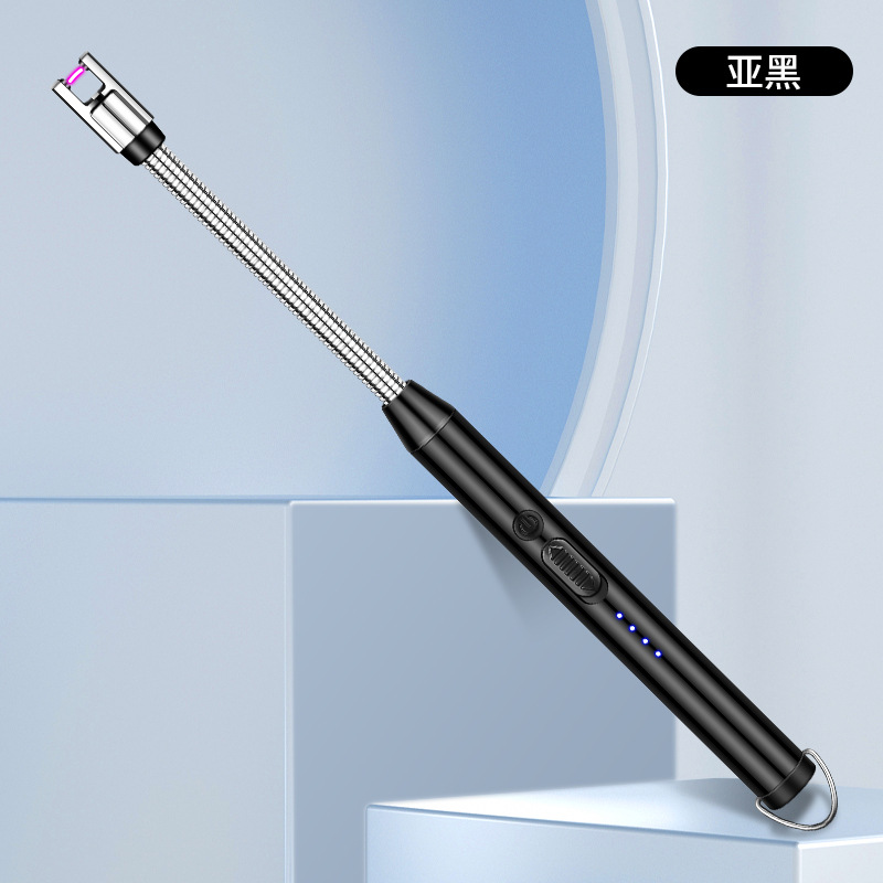 JL822-2加长点火器煤气灶猛火炉天然气点火枪充电打火机跨境爆款